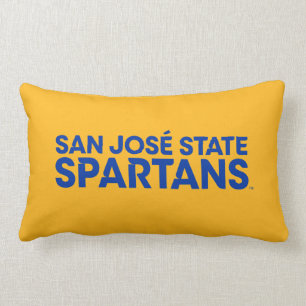 San Jose statliga Spartans Wordmark Lumbarkudde