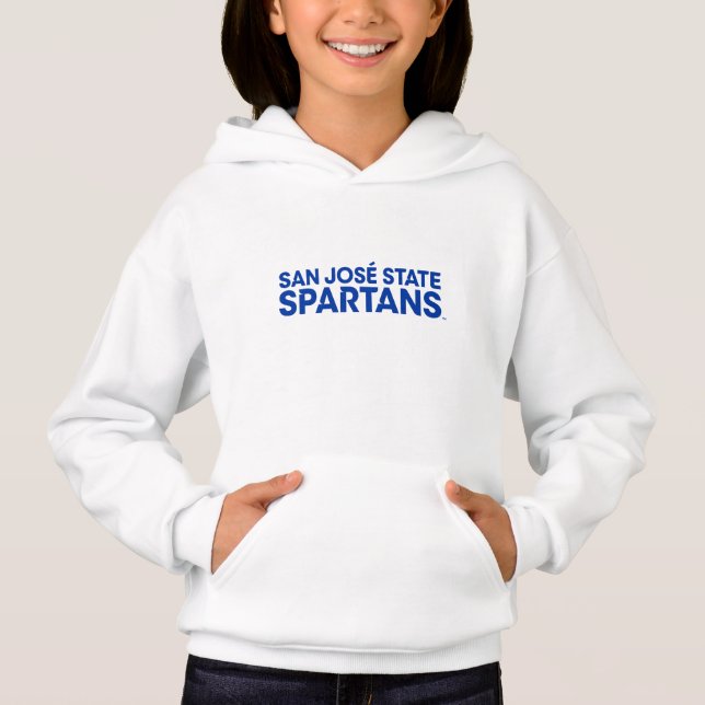 San Jose statliga Spartans Wordmark T Shirt (Framsida)