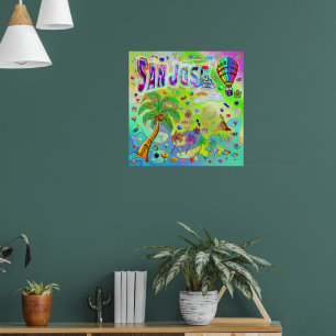 San Jose Timless Melody Poster