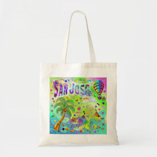 San Jose Timless Melody Tote Bag Tygkasse