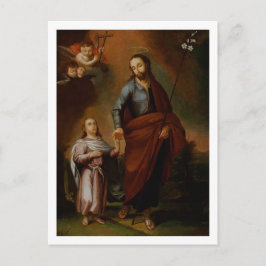 San José y el Cristo Niño–José Campeche Vykort