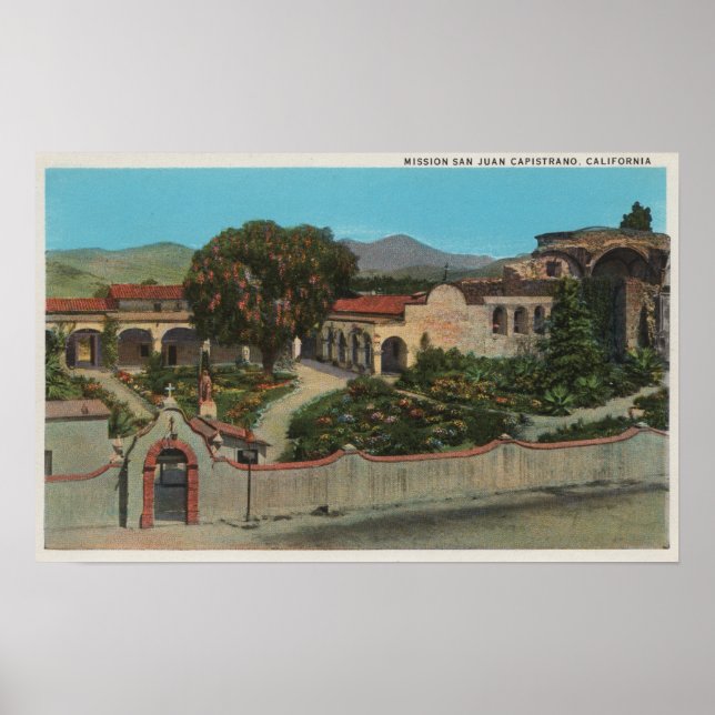 San Juan Capistrano, CAView of the Uppdrag Poster (Framsidan)