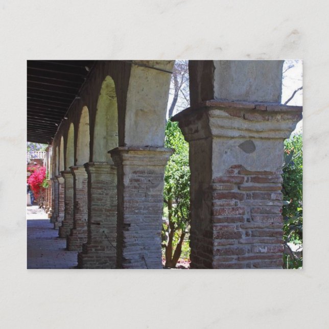 San Juan Capistrano Uppdrag i Orange County Vykort (Framsida)