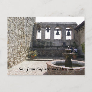 San Juan Capistranos Uppdrag Vykort