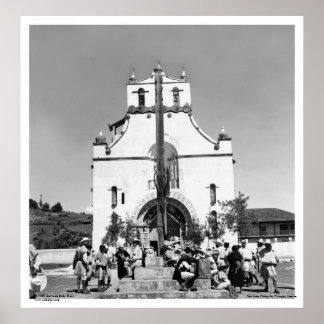 San Juan Chamula, Chiapas, Mexiko Poster