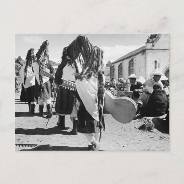 San Juan Chamula, Chiapas, Mexiko Vykort (Framsida)