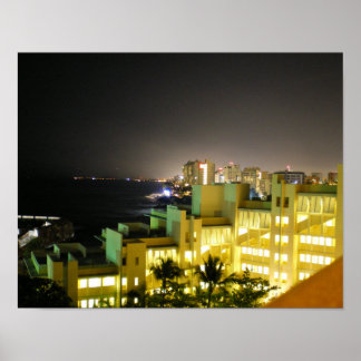 San Juan City View av RZB Poster