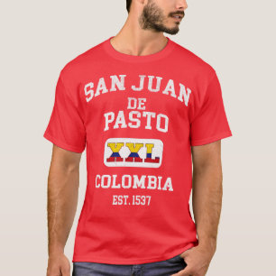 San Juan de Pasto Colombia XXL Athletic design 1 T Shirt