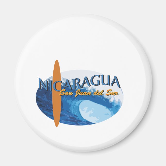 San Juan Del Sur Magnet (Framsidan)