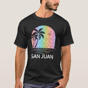San Juan Havsfröken Semester Strand Ö Island Famil T Shirt