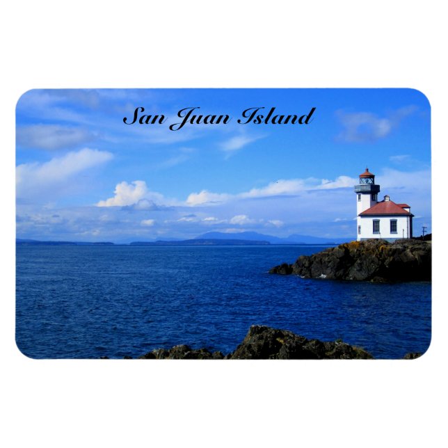 San Juan Island Magnet (Horisontell)