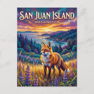San Juan Island National Historical Park USA Vykort