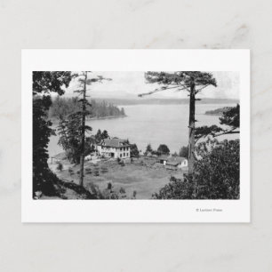 San Juan Island, WAGuam A Lama View Photograph Vykort