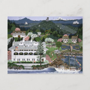 San Juan Islands ~ Rosario Resort ~ Washington Vykort