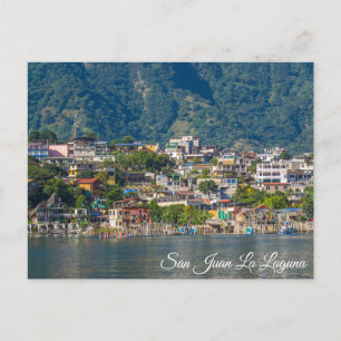 San Juan La Laguna, Guatemala Vykort