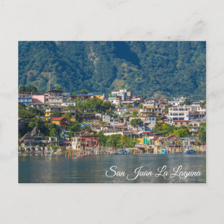 San Juan La Laguna, Guatemala Vykort