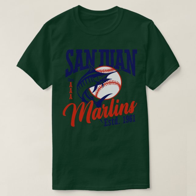 San Juan Marlins T Shirt (Design framsida)