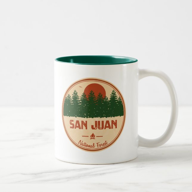 San Juan National Forest Två-Tonad Mugg (Höger)
