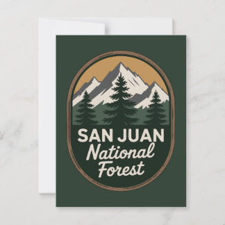 San Juan National Forest Vykort