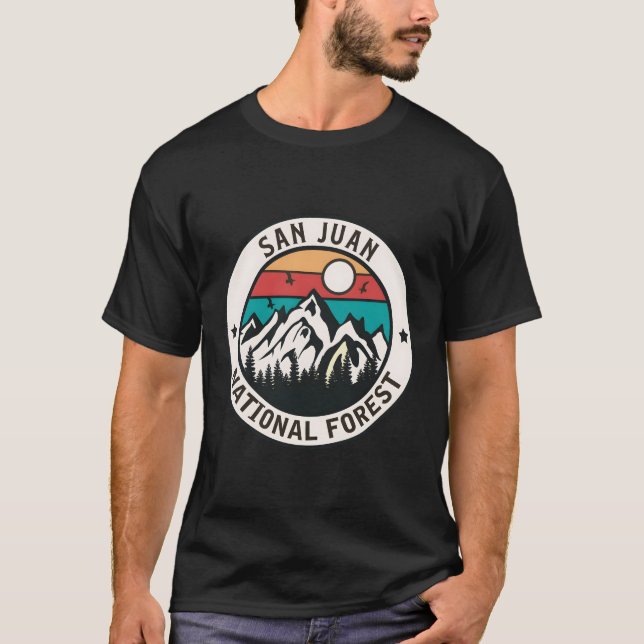 San juan, nationell skog t shirt (Framsida)
