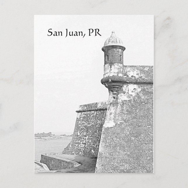 San Juan Postcard Vykort (Framsida)