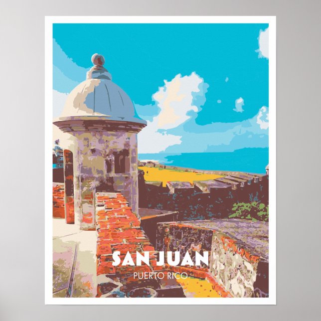 San Juan Poster (Framsidan)