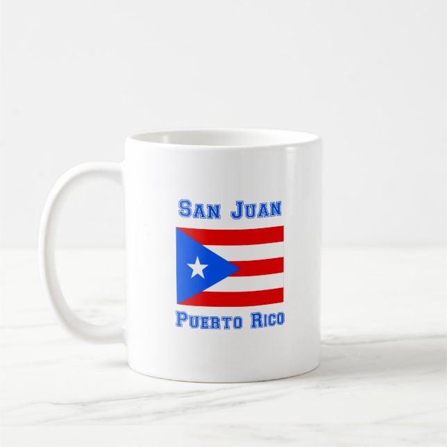 San Juan Puerto Rico Coffee Mugg (Vänster)