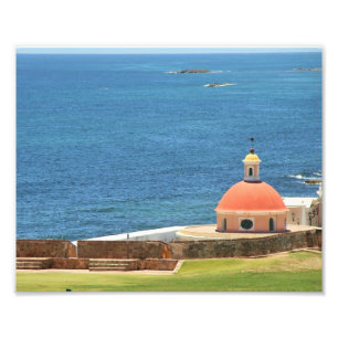 San Juan, Puerto Rico, fotografi, Västindien Fototryck