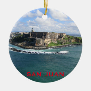 San Juan Puerto Rico jul Ornament