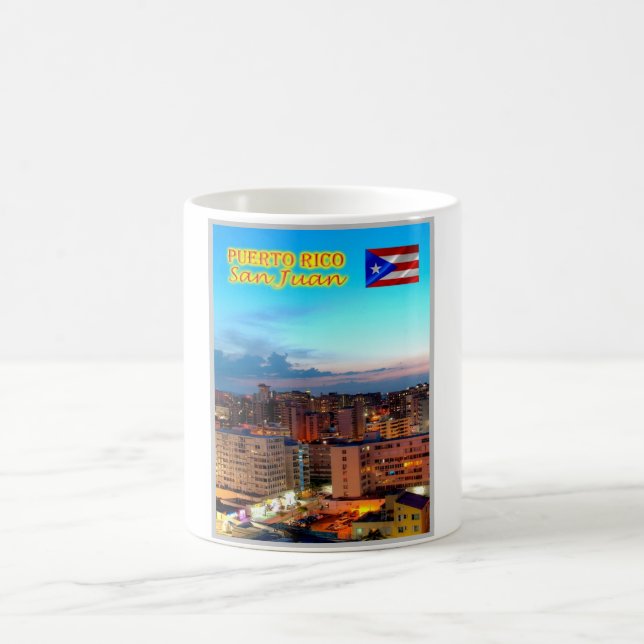 San Juan - Puerto Rico - Kaffemugg (Center)