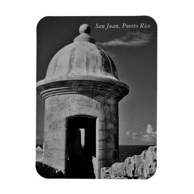 San Juan, Puerto Rico Magnet (Vertikal)