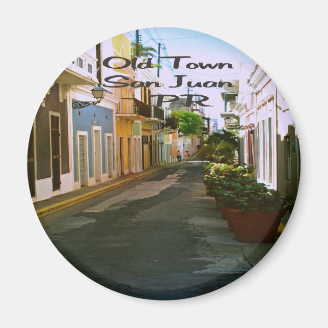 San Juan Puerto Rico Magnet (Framsidan)