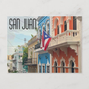 San Juan Puerto Rico Old San Juan Postcard Vykort