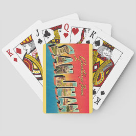 San Juan Puerto Rico Playing Cards Casinokort