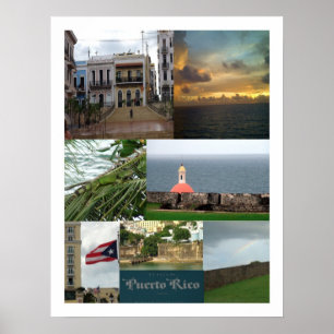 San Juan, Puerto Rico Poster