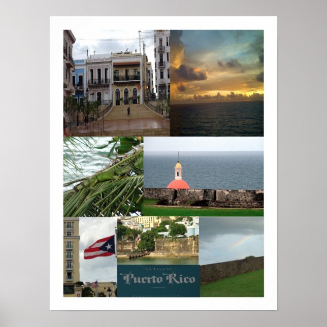 San Juan, Puerto Rico Poster (Framsidan)