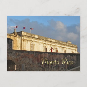 San Juan, Puerto Rico Souvenir-vykort Vykort