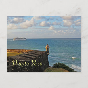 San Juan, Puerto Rico Souvenir-vykort Vykort