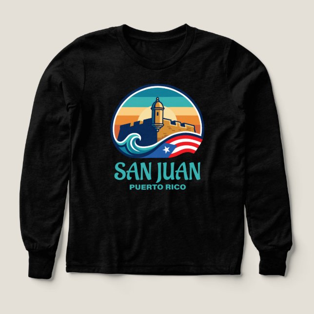 San Juan Puerto Rico T Shirt (Design framsida)