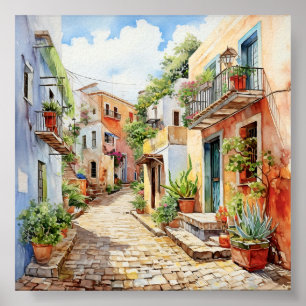 San Juan Puerto Rico Travel Wall Art Poster