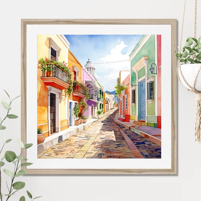 San Juan Puerto Rico Travel Wall Art Poster (Skapare uppladdad)