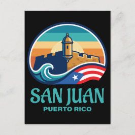 San Juan Puerto Rico Vykort
