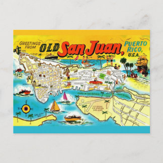 San Juan Puerto Rico Vykort