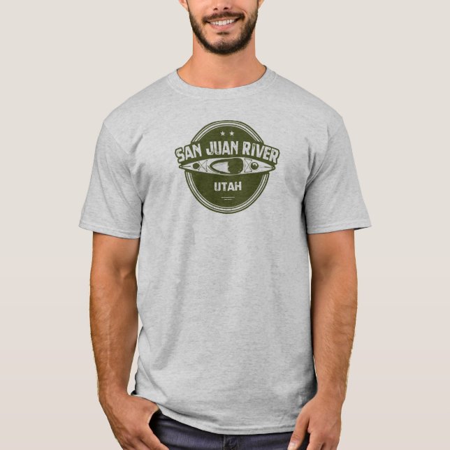 San Juan River, Utah T Shirt (Framsida)