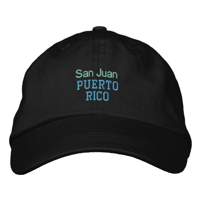 SAN JUAN-sockel Broderad Keps (Framsida)