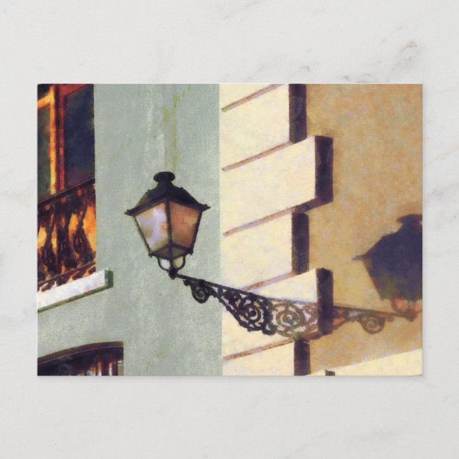 San Juan Street Lamp Vykort (Framsida)