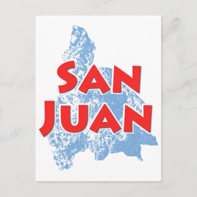 San Juan Vykort (Framsida)