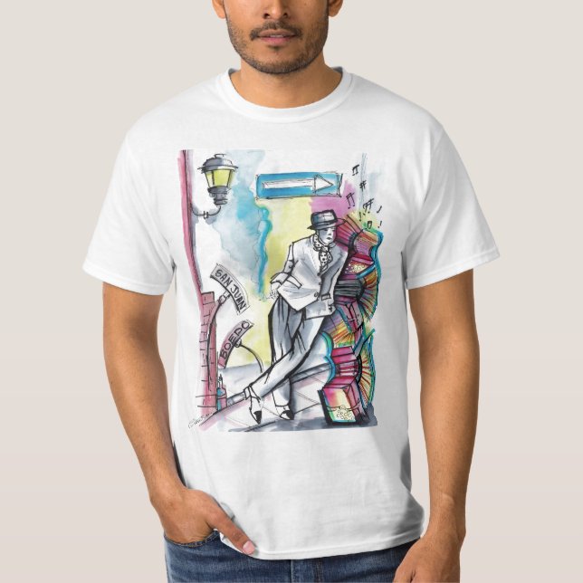 San Juan y Boedo - El-compadrito Tee Shirt (Framsida)