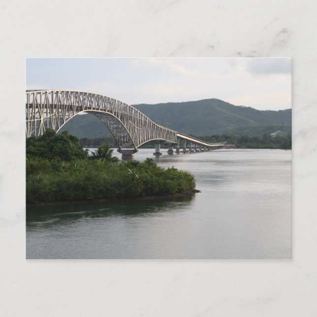 San Juanico Bridge Vykort (Framsida)