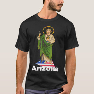 San Judas Tadeo con Arizona USA T Shirt